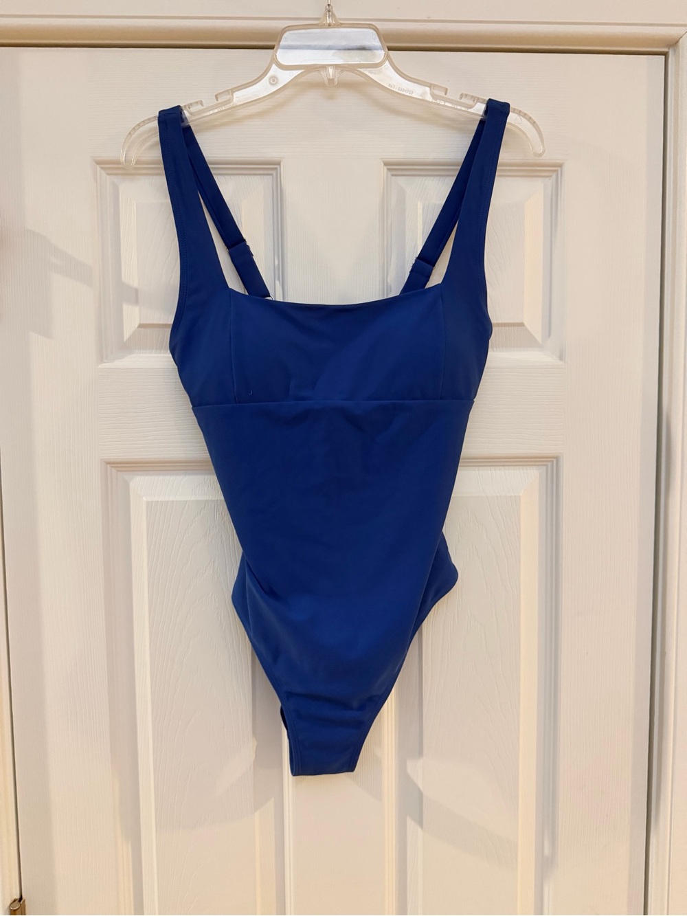 Ladies Size Small Navy Blue One-Piece Swimsuit GUC